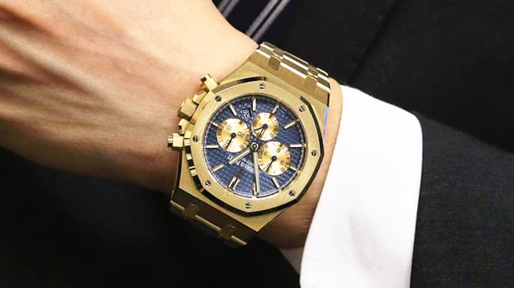 AUDEMARS PIGUET ROYAL OAK 26331BA.OO.1220BA.01｜Gold Chronograph Crafts ...