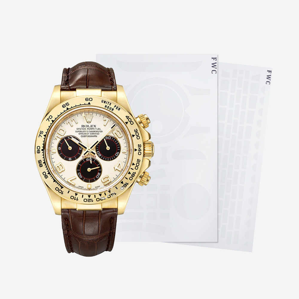 FWC FOR ROLEX DAYTONA 40 116518 LEATHER STRAP WATCH PROTECTION FILM