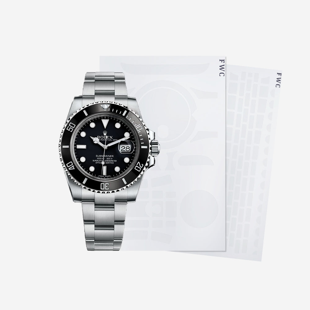 FWC FOR ROLEX SUBMARINER 40 116610LN-97200 WATCH PROTECTION FILM