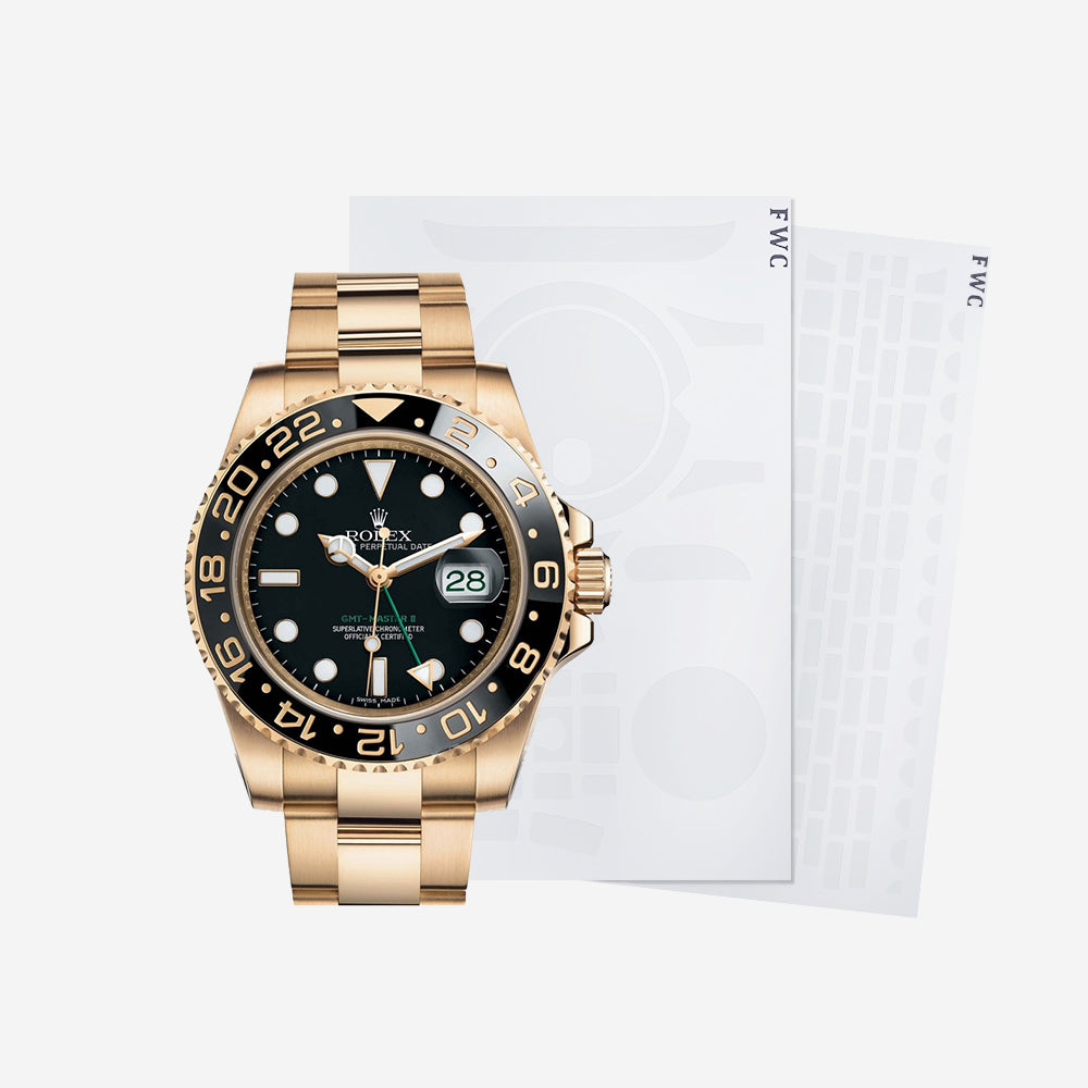 FWC FOR ROLEX GMT MASTER II 40 116718-LN-78208 WATCH PROTECTION FILM