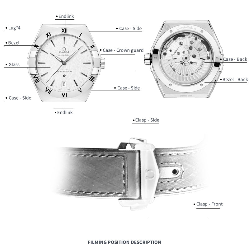 FWC WATCH PROTECTIVE FILM FOR OMEGA CONSTELLATION 41 131.12.41.21.06.001