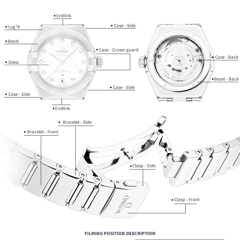 FWC WATCH PROTECTIVE FILM FOR OMEGA CONSTELLATION 29 131.20.29.20.55.001