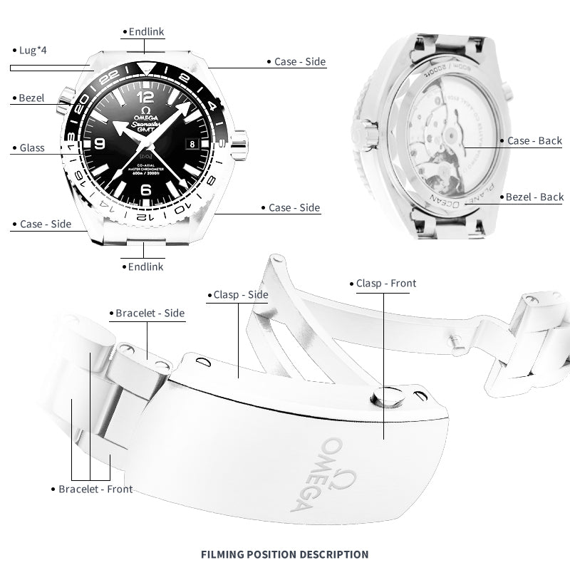 FWC WATCH PROTECTIVE FILM FOR OMEGA SEAMASTER 43.5 215.30.44.22.01.001