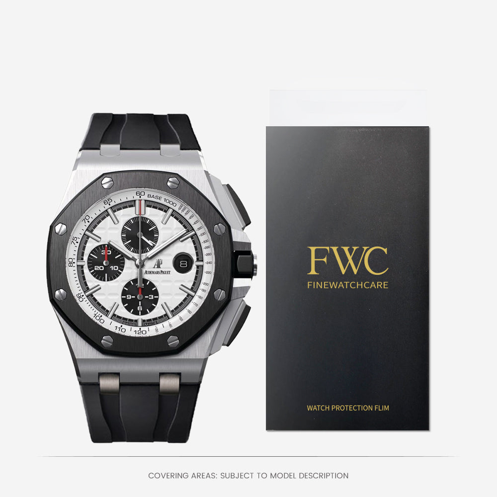 FILM DE PROTECTION MONTRE FWC POUR AUDEMARS PIGUET ROYAL OAK REMONTAGE AUTOMATIQUE 44 26401RO.OO.A002CA.02