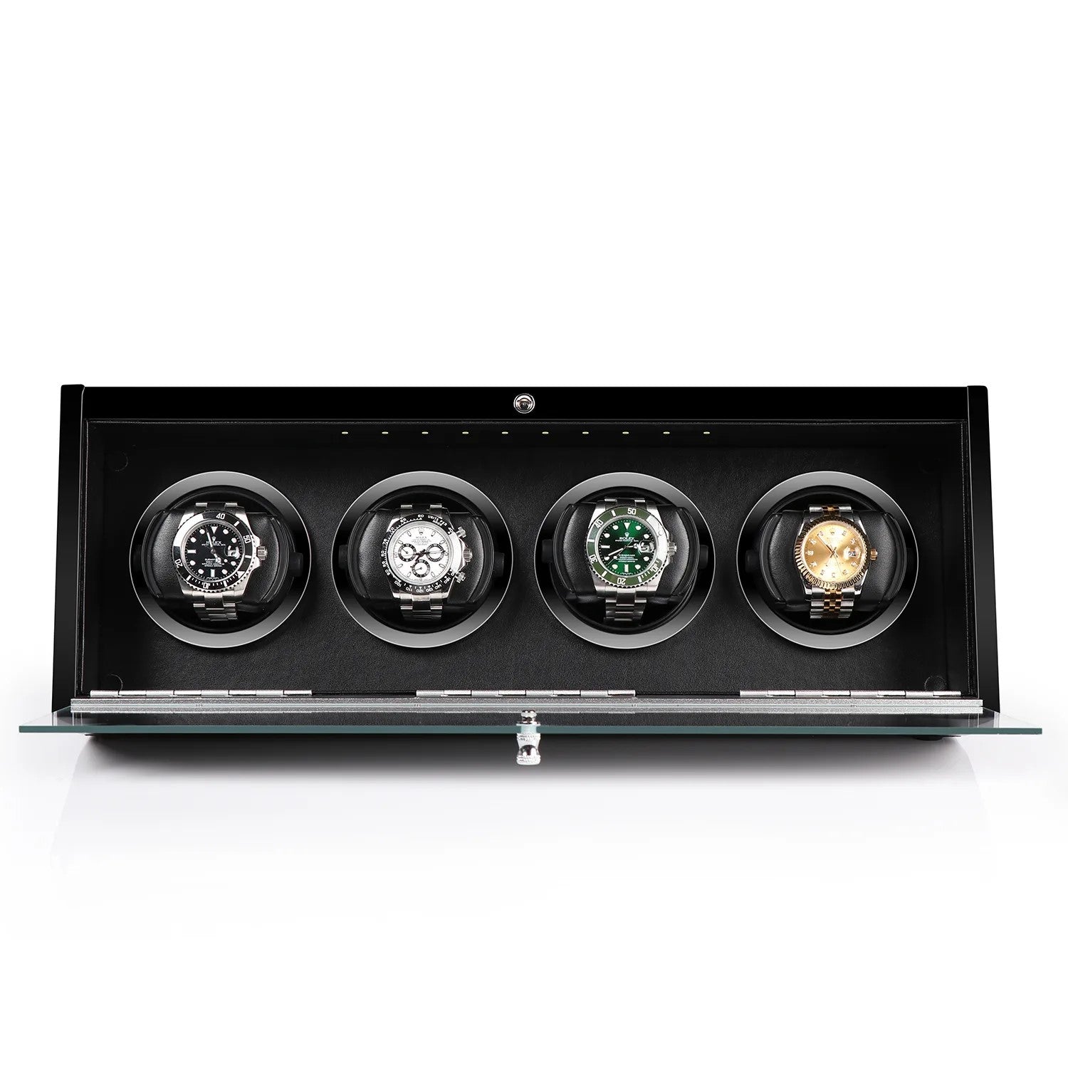 FWC QUADRUPLE AUTO WATCH WINDERS BOX FOR ROLEX