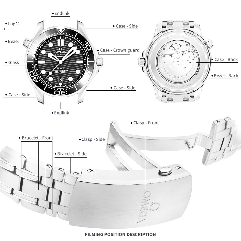 FWC WATCH PROTECTIVE FILM FOR OMEGA SEAMASTER 42 210.30.42.20.01.001