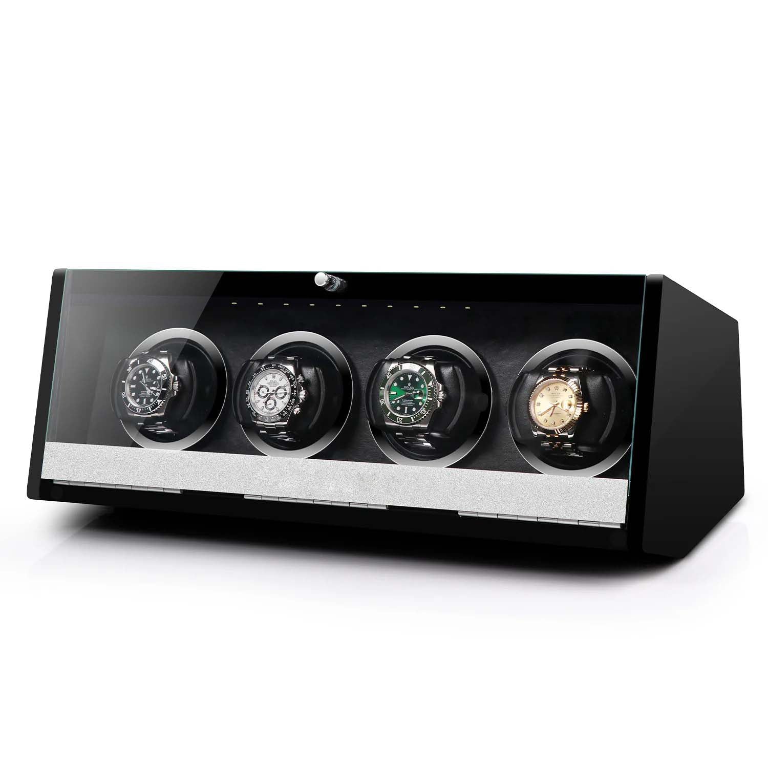 FWC QUADRUPLE AUTO WATCH WINDERS BOX FOR ROLEX