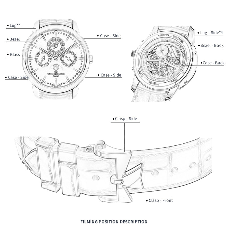 FWC WATCH PROTECTIVE FILM FOR VACHERON CONSTANTIN PATRIMONY 41 43175/000R-B519