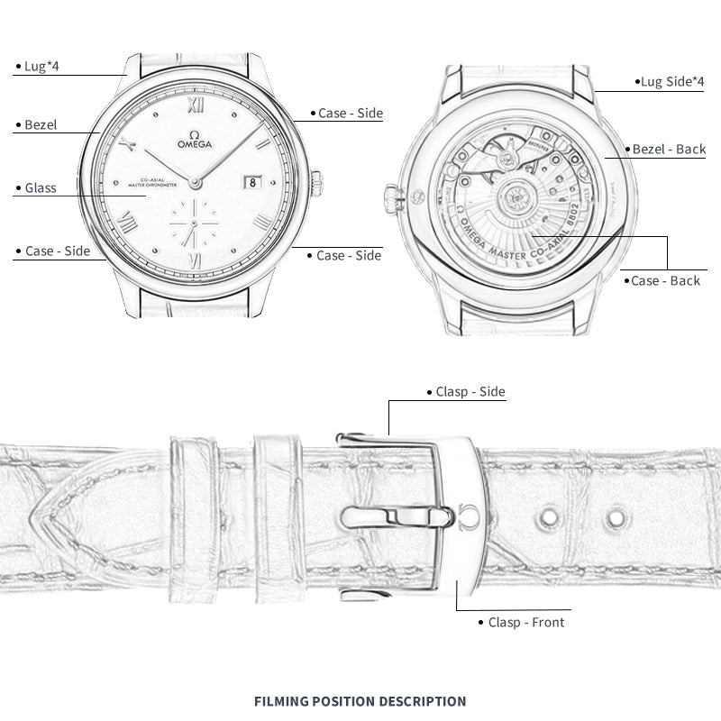FWC WATCH PROTECTIVE FILM FOR OMEGA DE VILLE 41 434.23.41.20.02.001