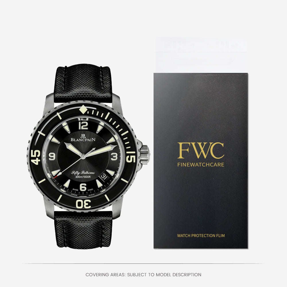 FWC WATCH PROTECTIVE FILM FOR BLANCPAIN FIFTY FATHOMS 42.3 5010-12B30-B64B
