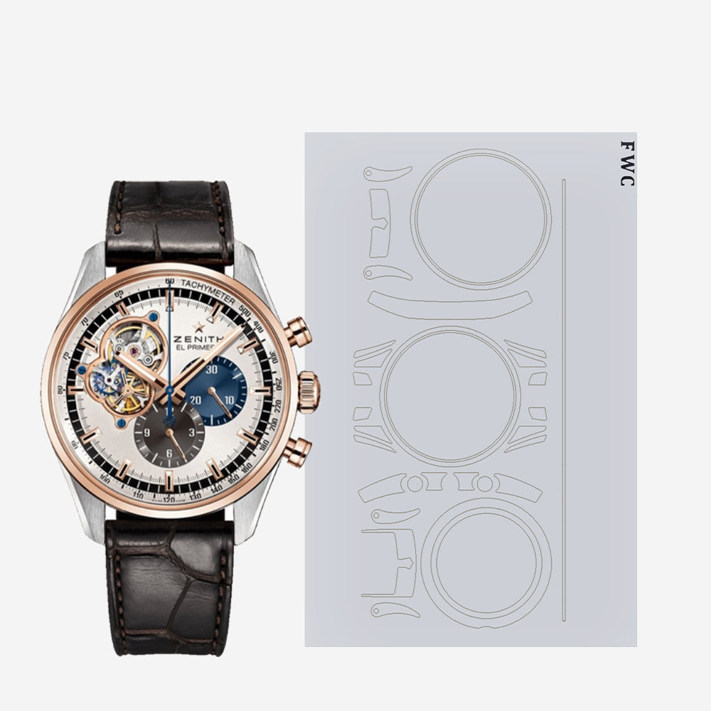 FWC WATCH PROTECTIVE FILM FOR ZENITH CHRONOMASTER 42 51.2080.4061/69.C494