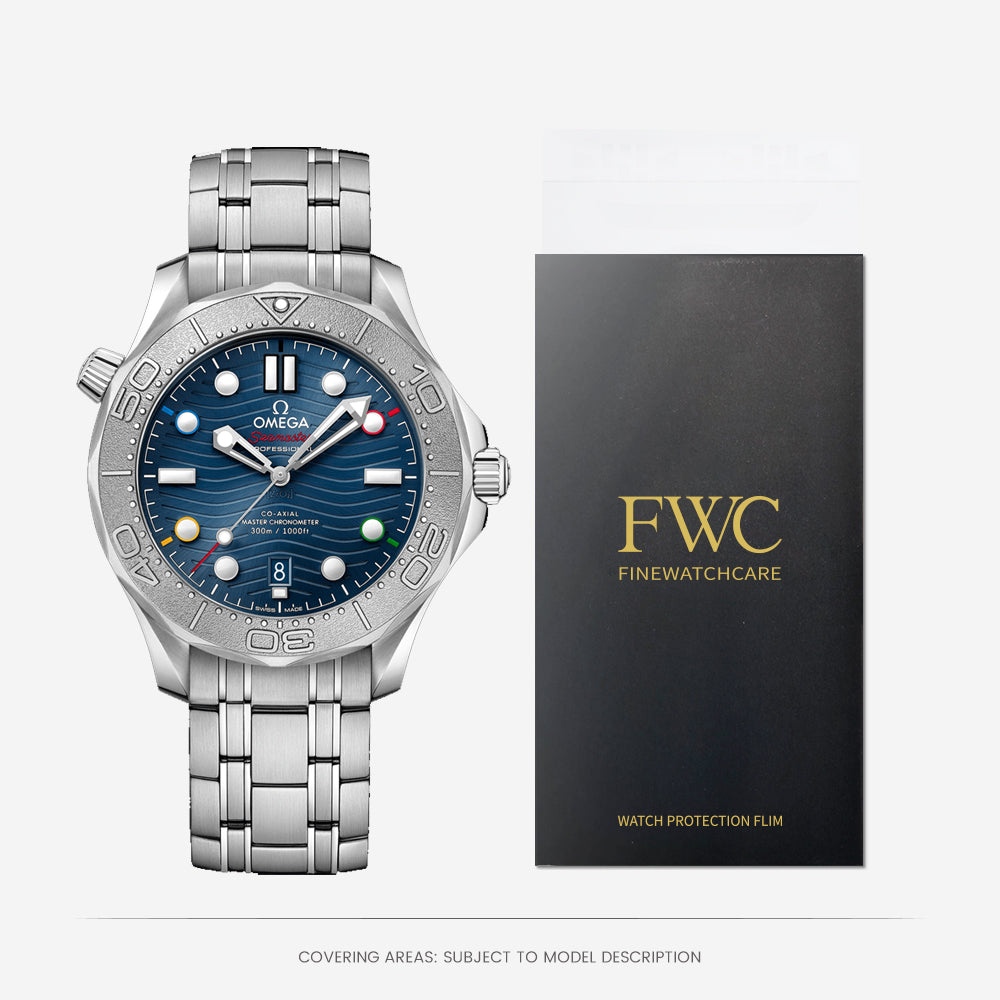 FILM DE PROTECTION MONTRE FWC POUR OMEGA SEAMASTER 42 522.30.42.20.03.001
