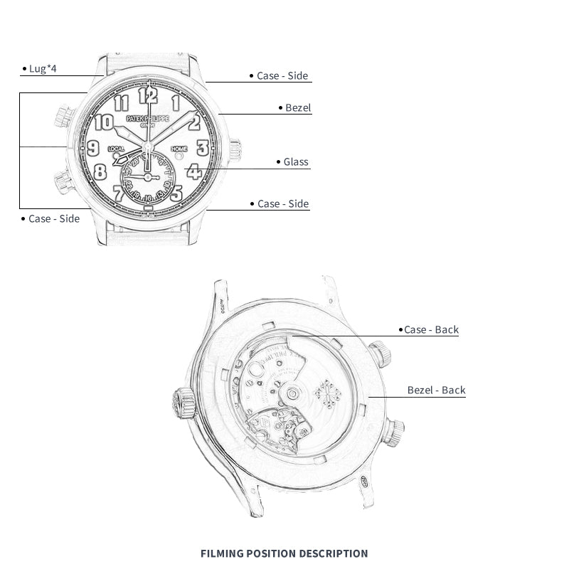 FWC WATCH PROTECTIVE FILM FOR PATEK PHILIPPE COMPLICATIONS 42 5524R-001