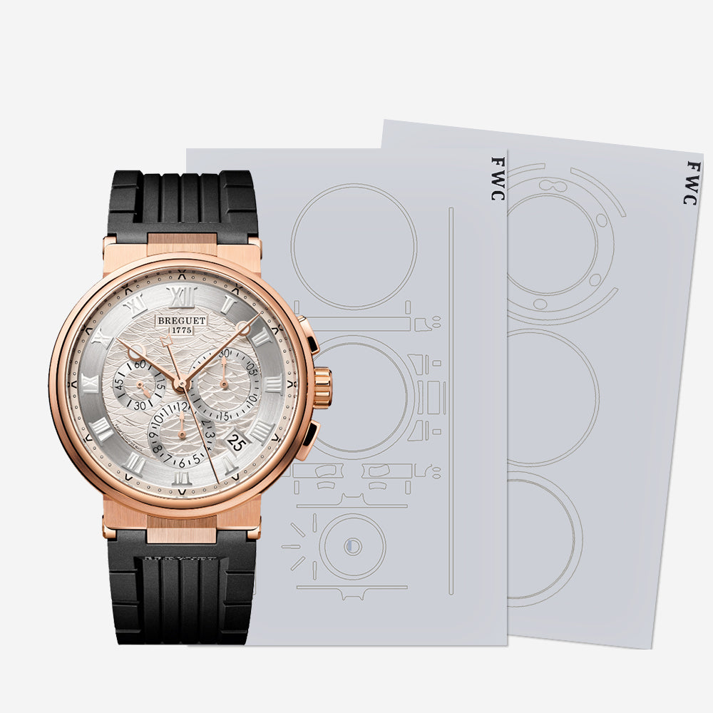 FILM DE PROTECTION MONTRE FWC POUR BREGUET MARINE 42.3 5527BR/12/5WV