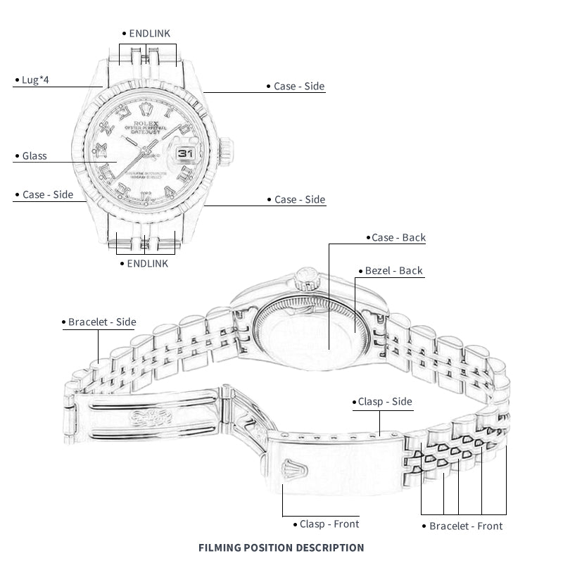 FWC WATCH PROTECTIVE FILM FOR ROLEX DATEJUST 26 69174