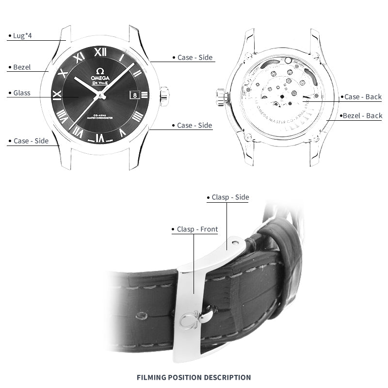 FWC WATCH PROTECTIVE FILM FOR OMEGA DE VILLE 41 433.13.41.21.03.001