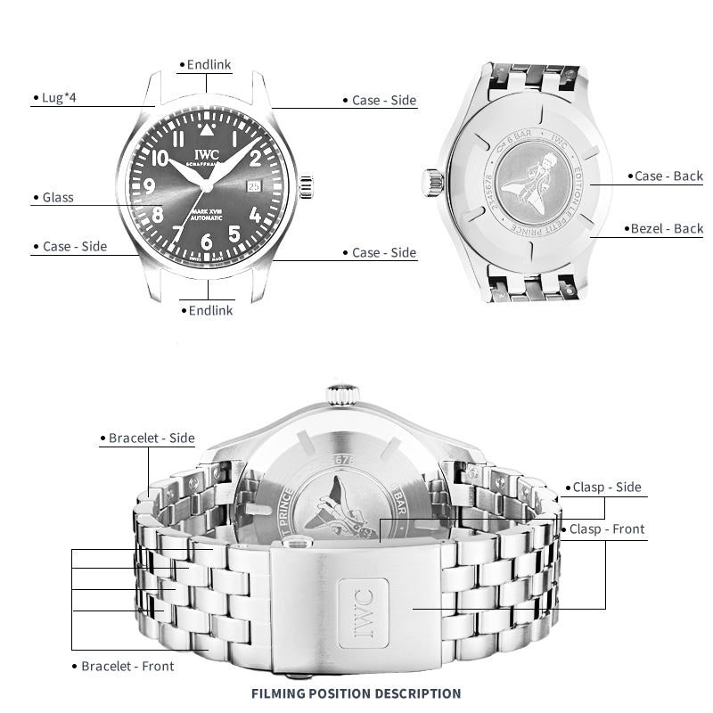 FWC WATCH PROTECTIVE FILM FOR IWC PILOT’S WATCH 40 IW327016