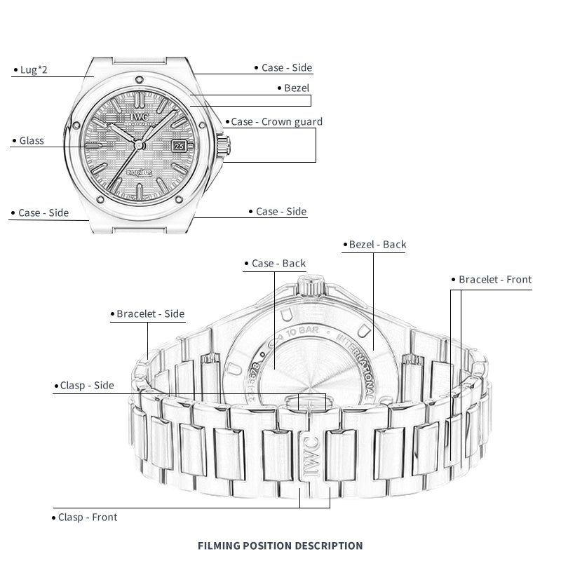 FILM DE PROTECTION FWC POUR MONTRE D'AVIATEUR IWC 41 IW388104