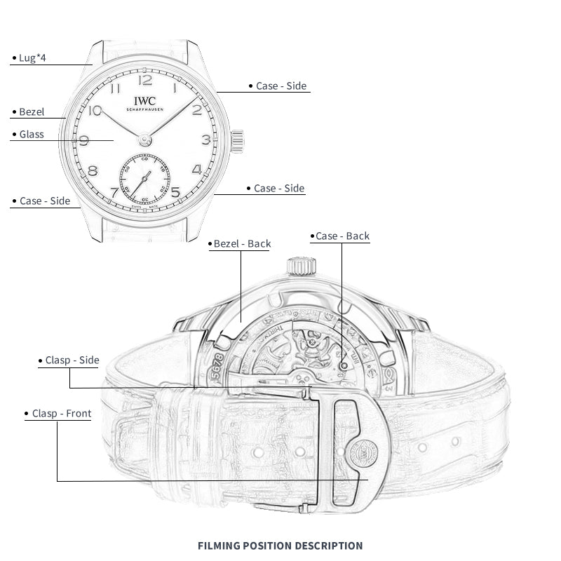 FILM DE PROTECTION DE MONTRE FWC POUR IWC PORTOFINO 40.4 IW358313