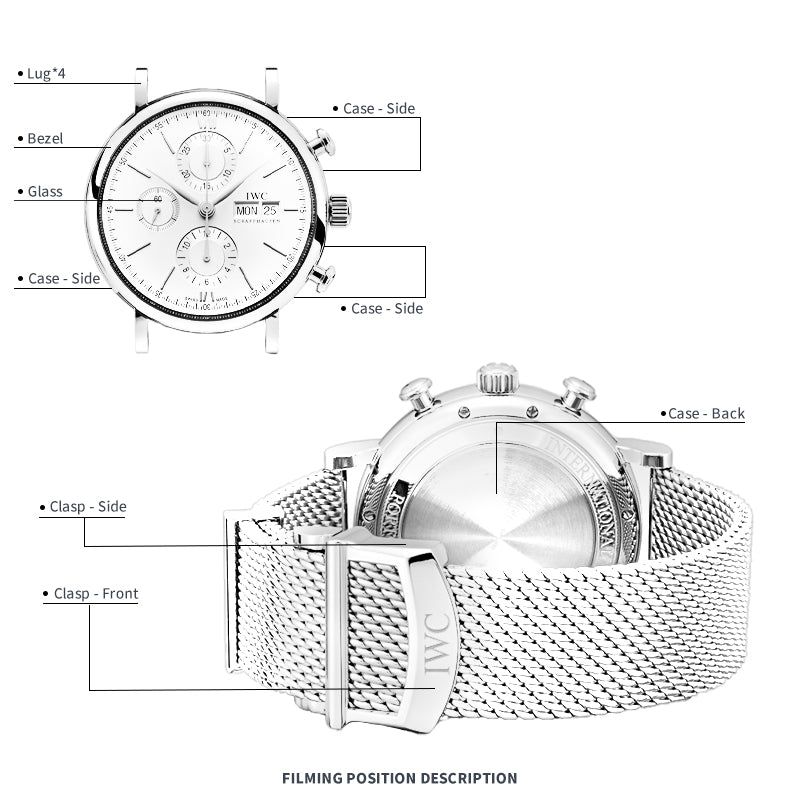 FWC-Uhrenschutzfolie für IWC Portofino 42 IW391009