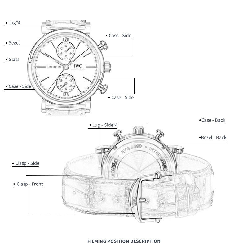 FWC WATCH PROTECTIVE FILM FOR IWC PORTOFINO 39 IW391407