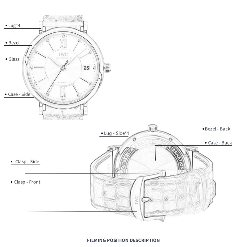 FWC WATCH PROTECTIVE FILM FOR IWC PORTOFINO 37 IW458116