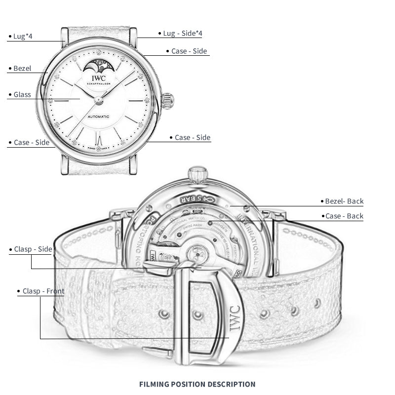 FWC WATCH PROTECTIVE FILM FOR IWC PORTOFINO 37.1 IW459601
