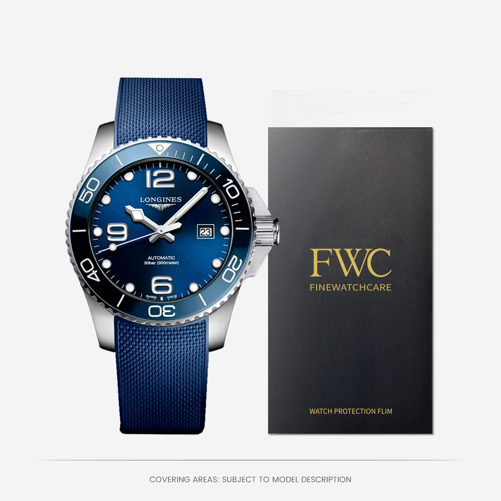 FILM DE PROTECTION MONTRE FWC POUR LONGINES SPORT 43 L3.782.4.96.9