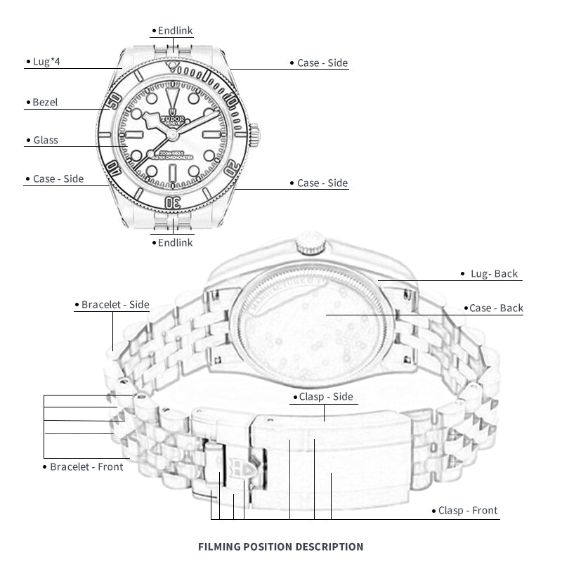 FWC WATCH PROTECTIVE FILM FOR TUDOR BLACK BAY 39 M7939A1A0RU-0001