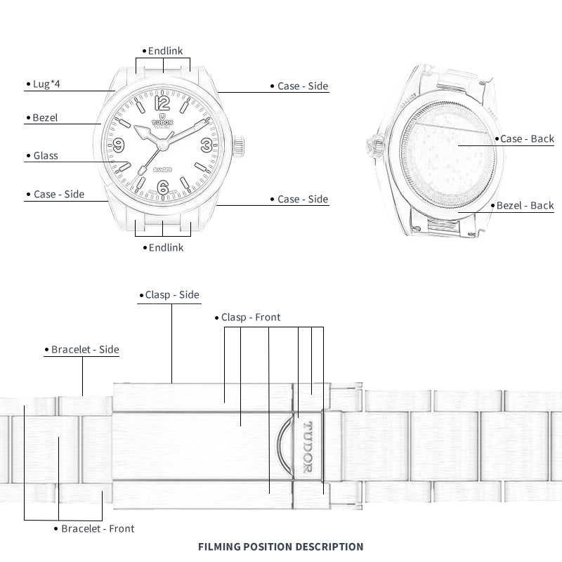 FWC WATCH PROTECTIVE FILM FOR TUDOR 1926  39 M79950-0001