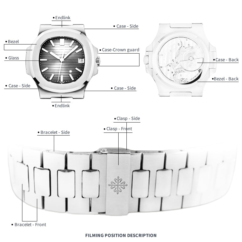 FWC-UHRENSCHUTZFOLIE FÜR PATEK PHILIPPE 40.5 5726/1A-014