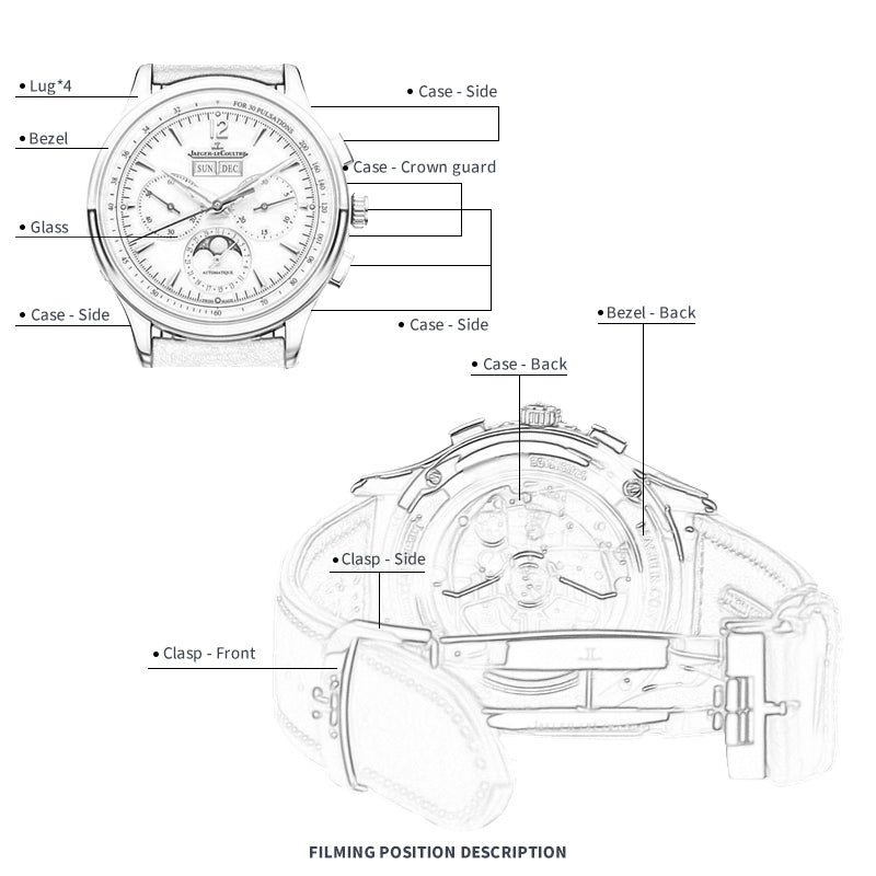 FWC WATCH PROTECTIVE FILM FOR JAEGER-LECOULTRE MASTER 40 Q413843J