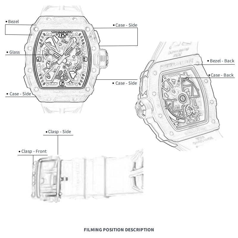 FWC WATCH PROTECTIVE FILM FOR RICHARD MILLER RM 35-03