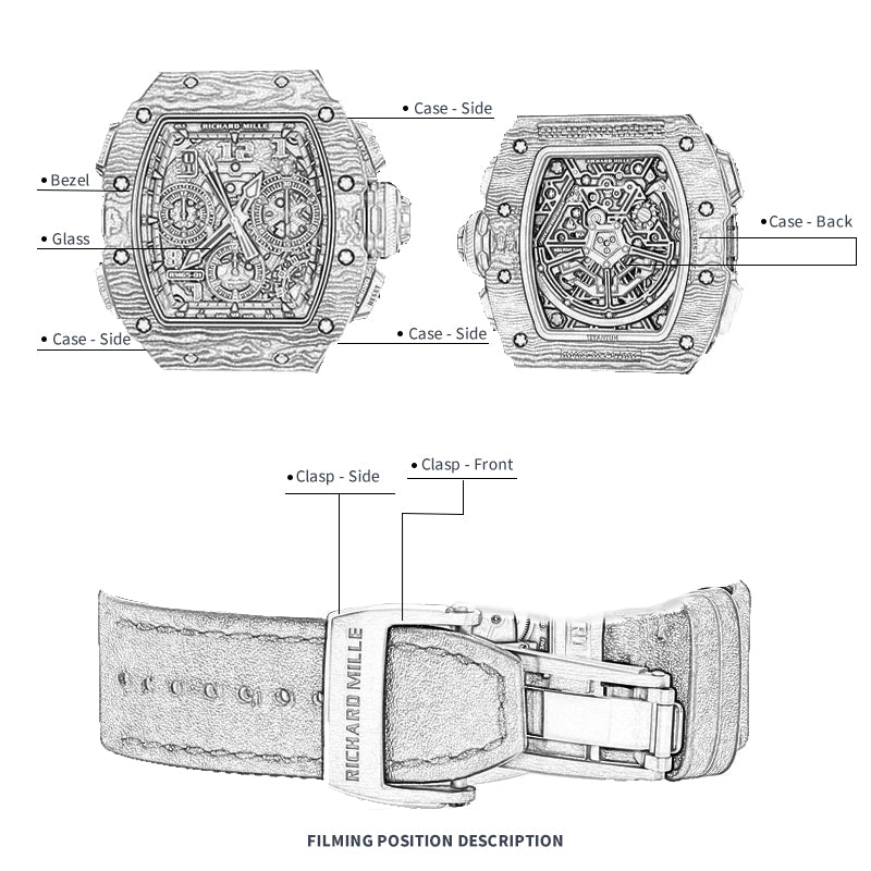 FWC WATCH PROTECTIVE FILM FOR RICHARD MILLER RM 65-01