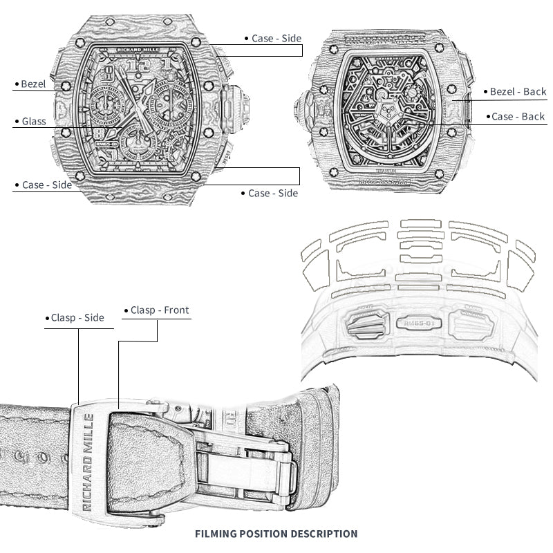 FWC WATCH PROTECTIVE FILM FOR RICHARD MILLER RM 65-01