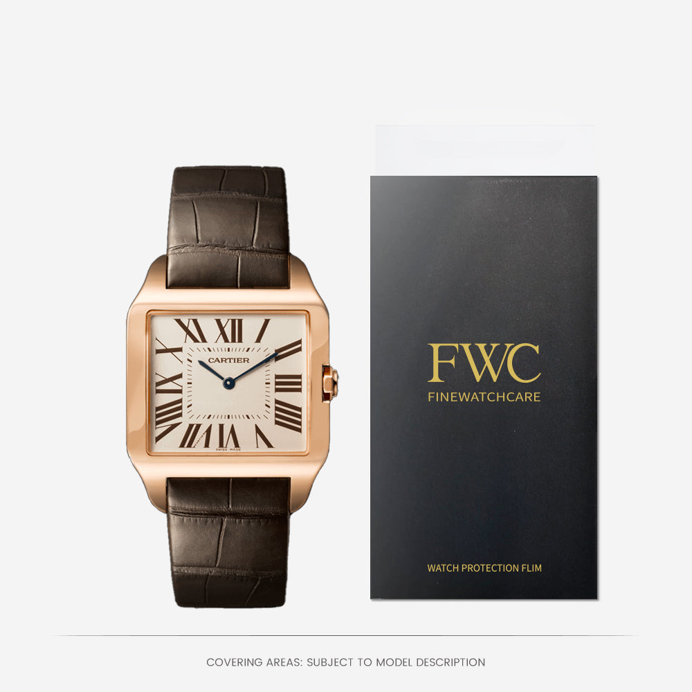 FWC-Uhrenschutzfolie für Cartier Santos de Cartier 44,6 x 34,6 W2006951