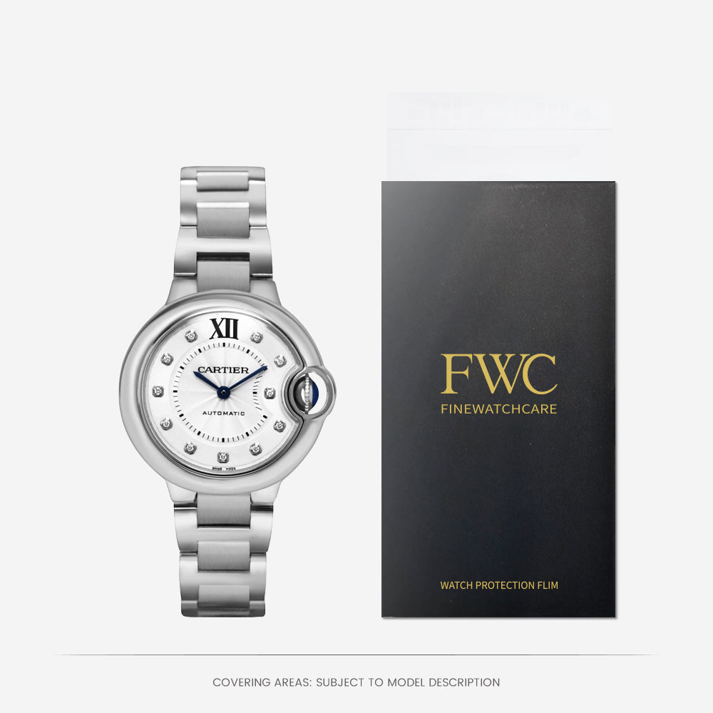 FWC WATCH PROTECTIVE FILM FOR CARTIER BALLON BLEU 33 WE902074