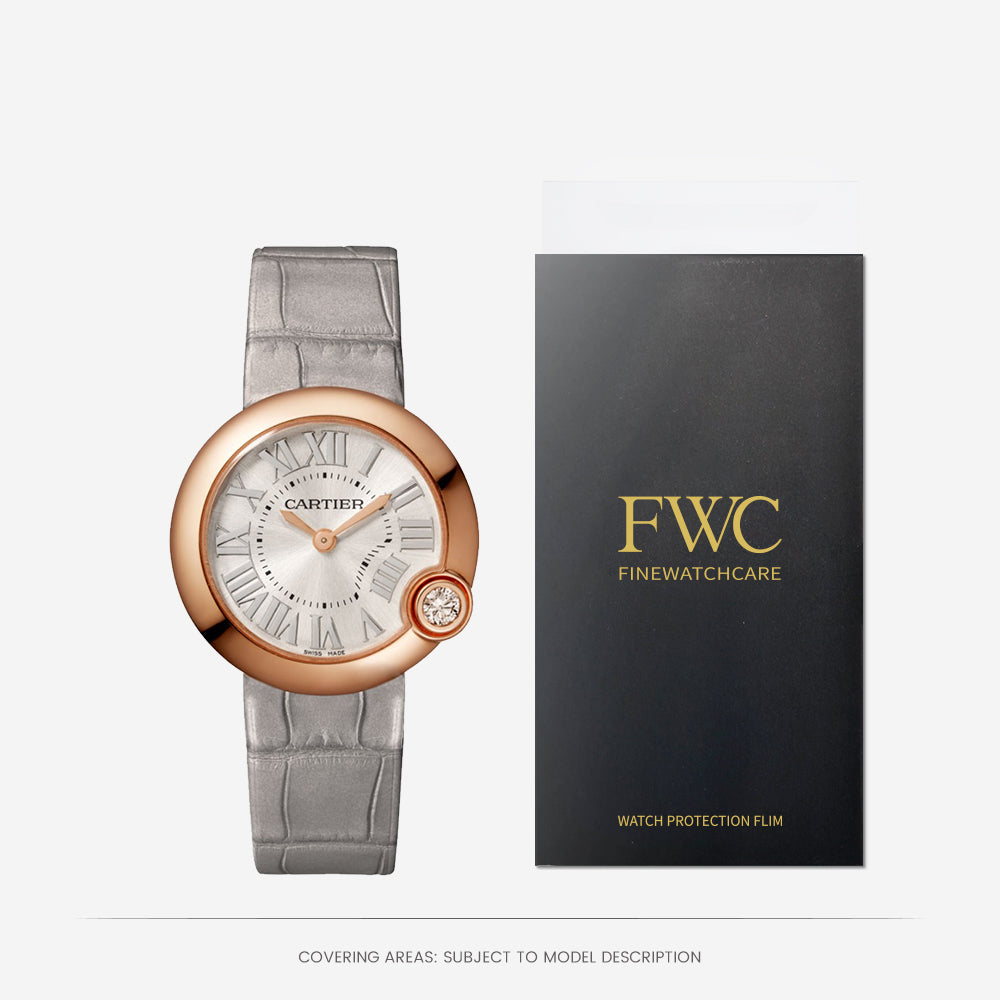 FWC-Uhrenschutzfolie für Cartier Santos-Dumont, 38 x 27,5, W2SA0012