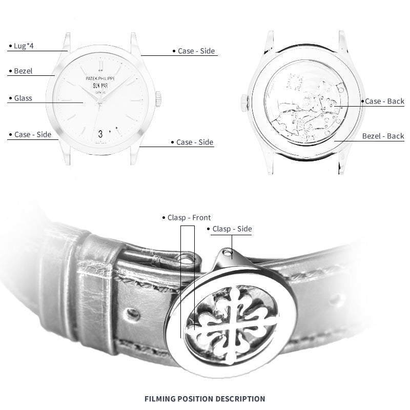 FWC-UHRENSCHUTZFOLIE FÜR PATEK PHILIPPE COMPLICATIONS 38.5 5396R-015