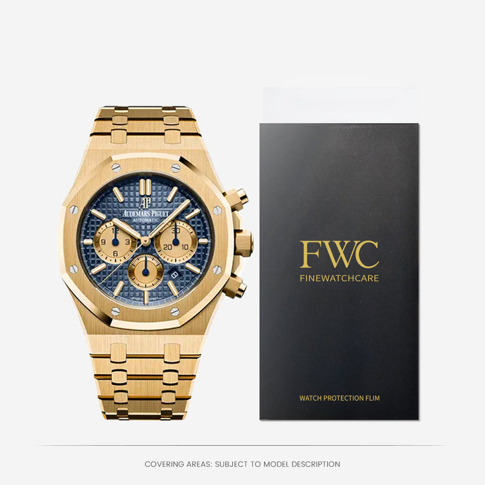 Audemars Piguet Royal Oak 26331BA Protection Film | Gold Chronograph ...