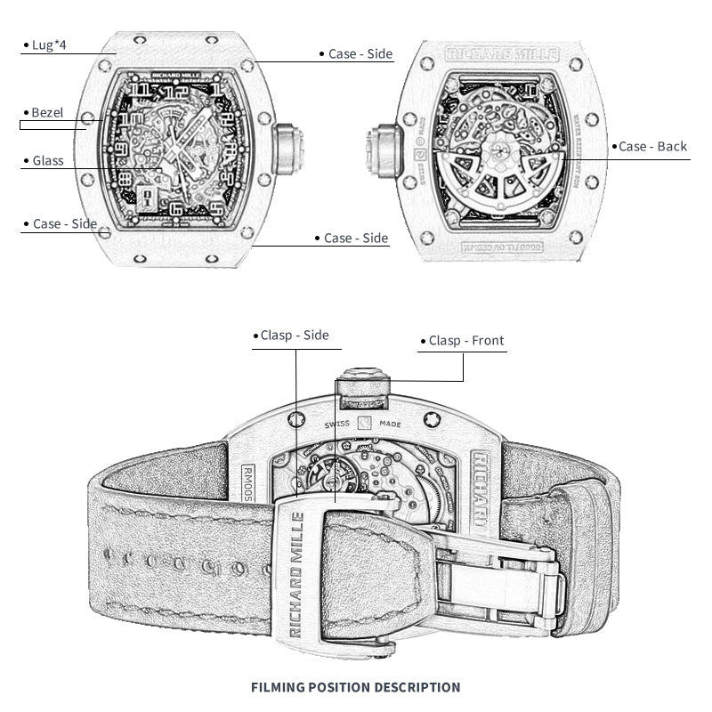 FWC WATCH PROTECTIVE FILM FOR RICHARD MILLER RM 030