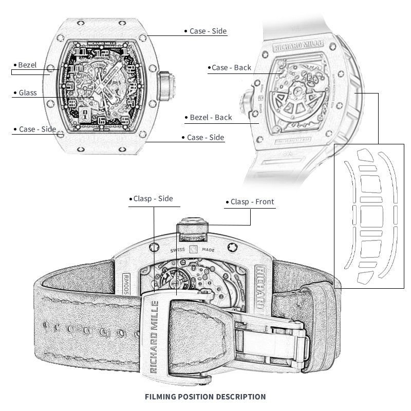 FWC WATCH PROTECTIVE FILM FOR RICHARD MILLER RM 030