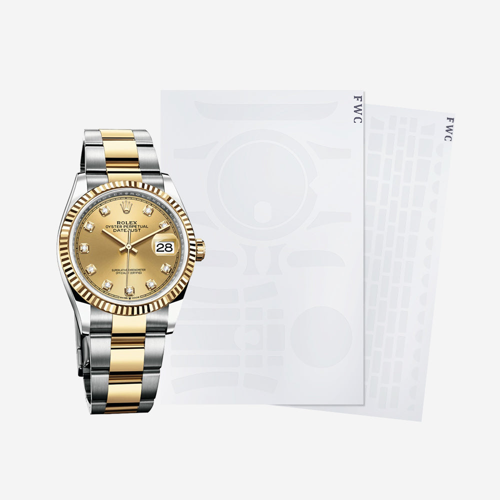 FWC FOR ROLEX DATEJUST 36 126233-0018 WATCH PROTECTION FILM