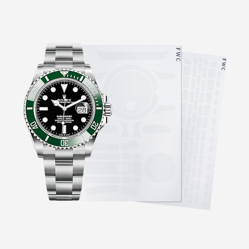 FWC FOR ROLEX SUBMARINER 41 126610LV-0002 WATCH PROTECTION FILM