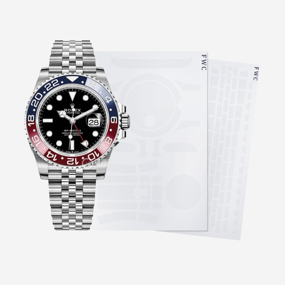 FWC FOR ROLEX GMT-MASTER 40 126710blro-0001 WATCH PROTECTION FILM